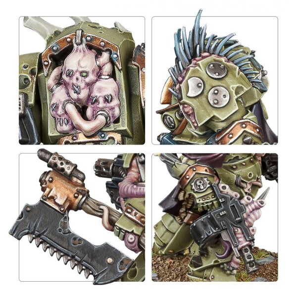 WH 40K Death Guard Blightlord Terminators (Ny) - Bild 5