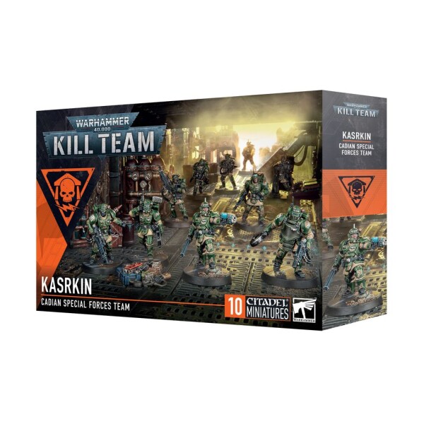 WH Kill Team Cadian Special Forces Team Kasrkin (Ny)