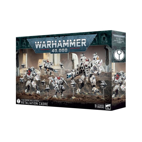 WH 40K T'au Empire Battleforce Retaliation Cadre (Ny)