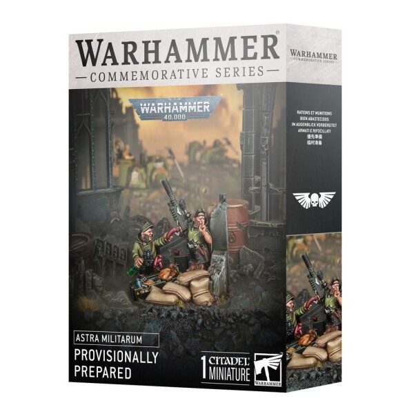 WH 40k Commemorative Series Astra Militarum Provisionally Prepared (Ny)