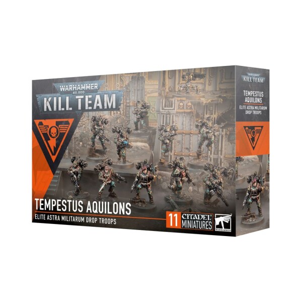 WH Kill Team Elite Astra Militarum Drop Troops Tempest Aquilons (Ny)