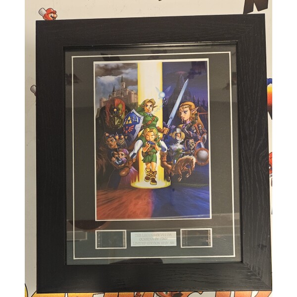 Tavla Zelda Ocarina of Time Limited Edition Filmcell 72/300