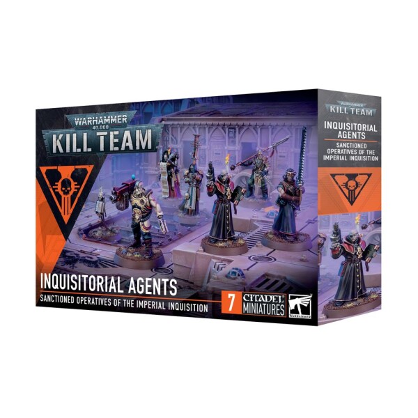 WH Kill Team Sanctioned Operatives of the Imperial Inquisition Inquisitorial Agents (Ny)