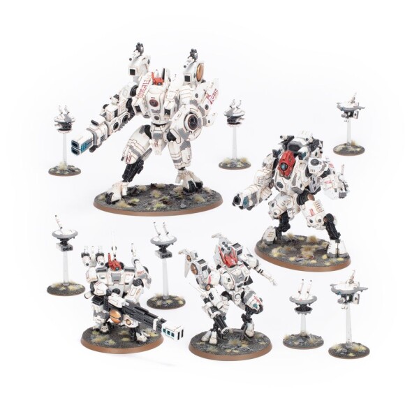 WH 40K T'au Empire Battleforce Retaliation Cadre (Ny) - Bild 2