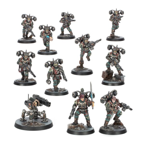 WH Kill Team Elite Astra Militarum Drop Troops Tempest Aquilons (Ny) - Bild 2