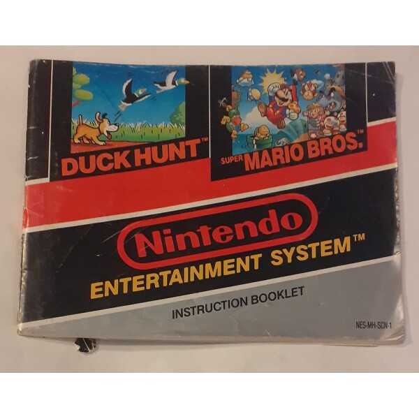 NES Manual Super Mario Bros / Duck Hunt SCN