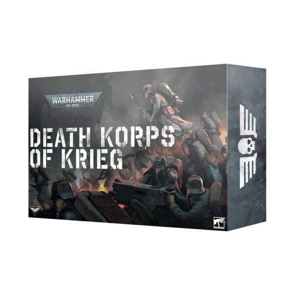 WH - 40K Death Korps Of Krieg Astra Militarum Army Set (Ny)