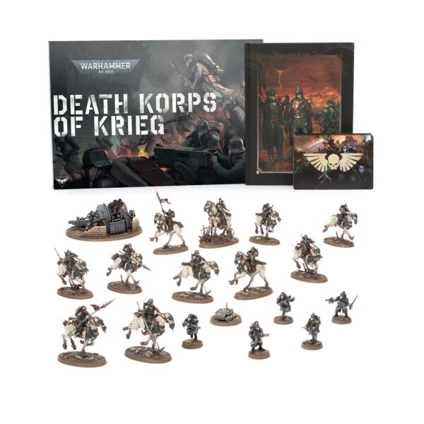 WH - 40K Death Korps Of Krieg Astra Militarum Army Set (Ny) - Bild 2