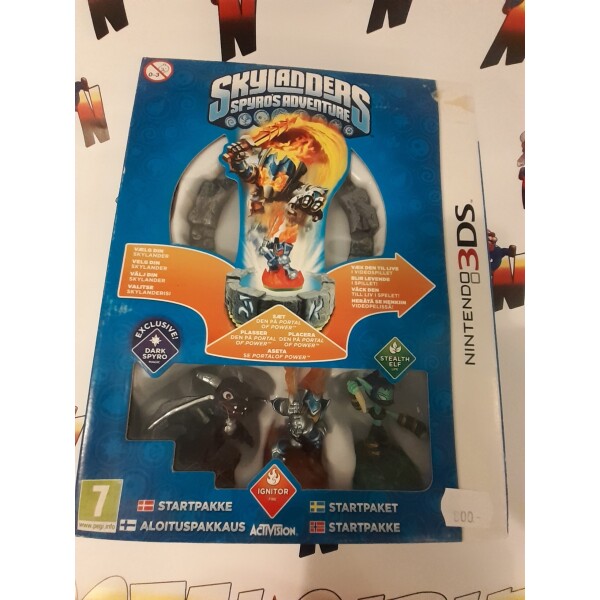 3DS Skylanders Spyros Adventure - Startpaket