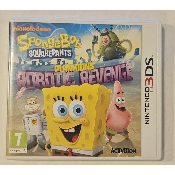 3DS Spongebob Squarepants Planktons Robotic Revenge (utan bok)