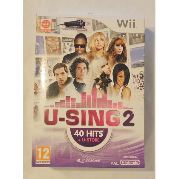 Wii U-Sing 2 Komplett I Låda