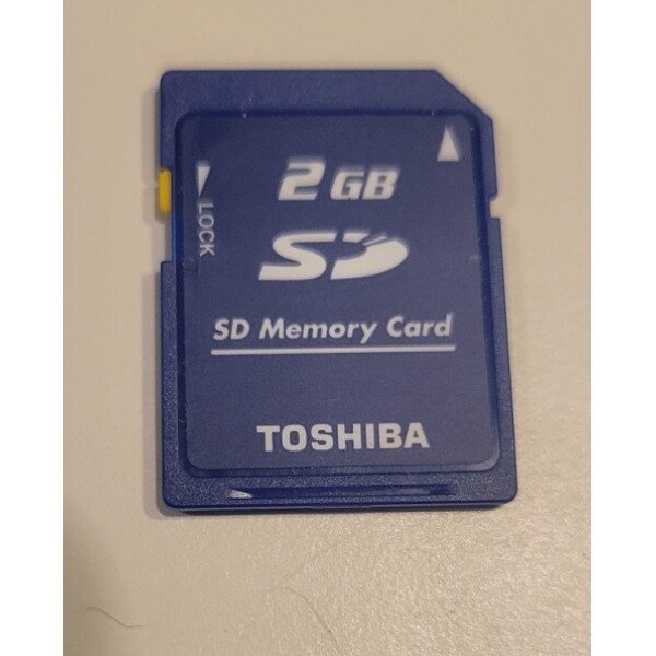 SD Card 2 GB (DS Minne)