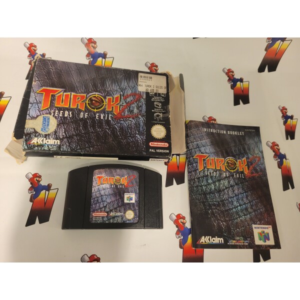 N64 Turok 2 Komplett