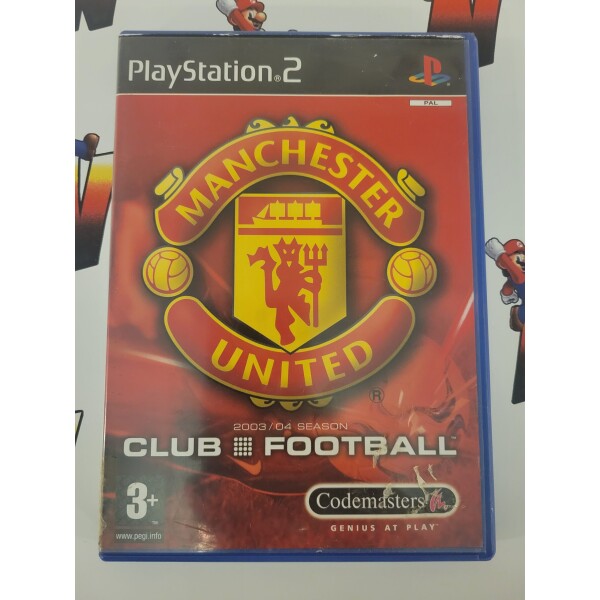 PS2 Manchester United Club Football