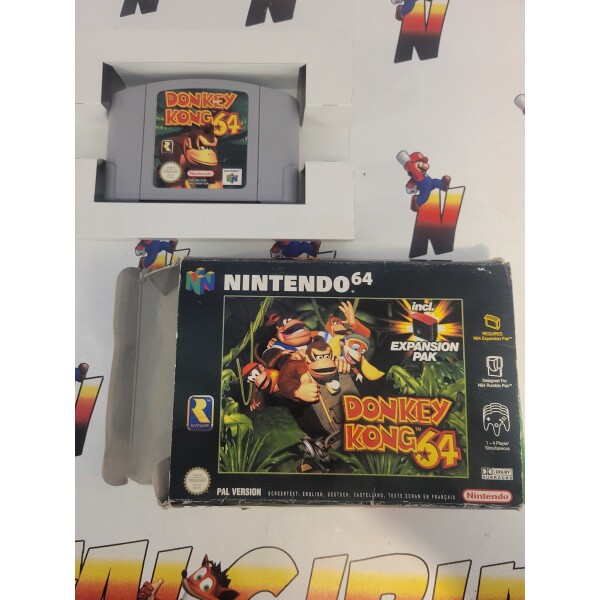 N64 Donkey Kong 64 Utan expansionpak (Utan Bok)