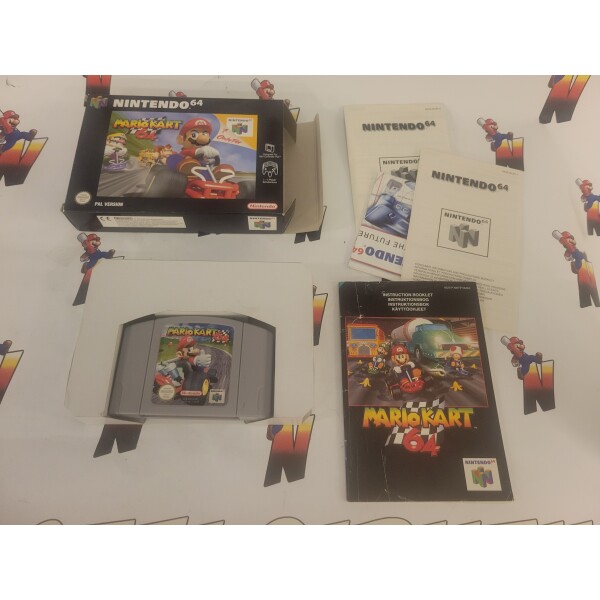 N64 Mario Kart (Komplett)