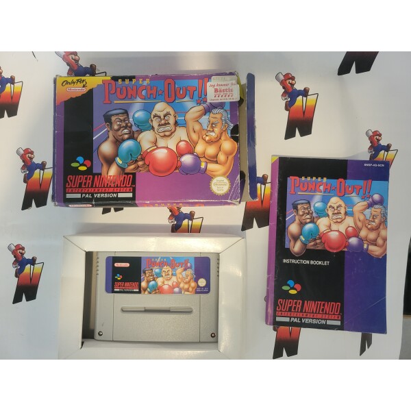 SNES Super Punch Out SCN (Komplett)