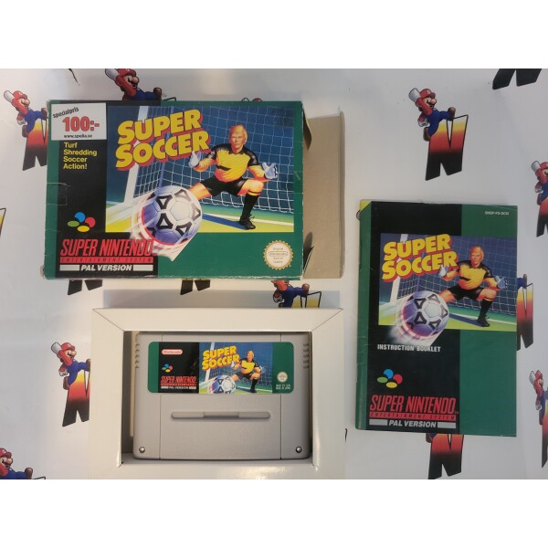 SNES Super Soccer SCN (Komplett)