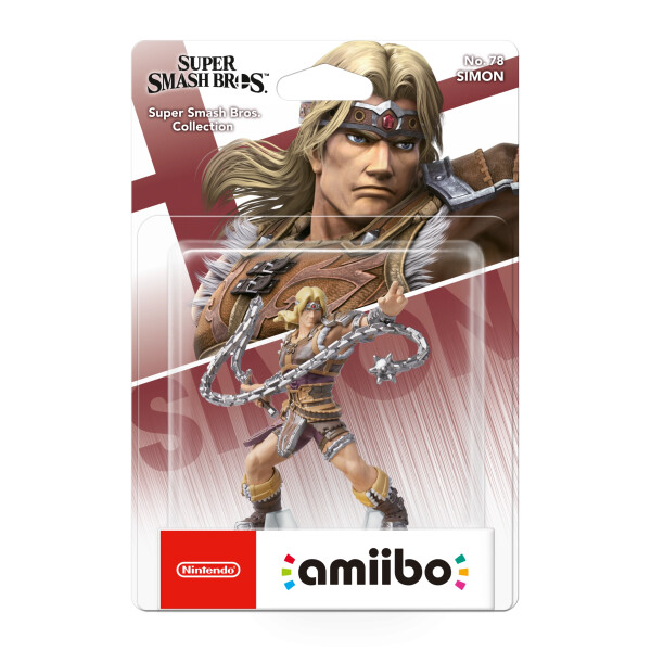 Amiibo – Super Smash Collection - Nr. 78 - Simon (Nytt)