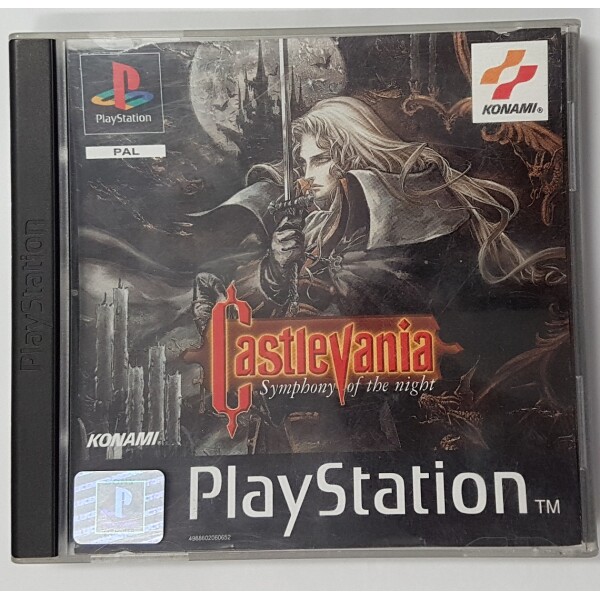 PS1 Castlevania Symphony of the Night (utan bok)